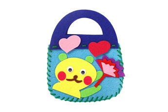 Autre jeux éducatifs et électroniques AUCUNE Bricolage artisanat couture feutres sac à main kit bonbons de noël cadeau sacs enfants jouets - multicolore