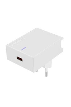 Chargeur Secteur USB 22.5W Huawei Supercharge Recharge Rapide Blanc