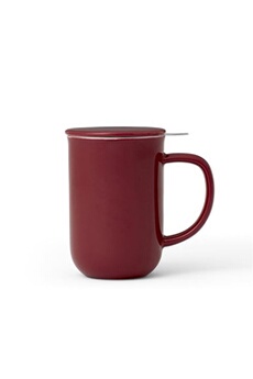 tasse et mugs viva scandinavia (v77540) tasse à thé balance minima - rouge - 500 ml