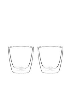 tasse et mugs viva scandinavia (v84100) verres à double paroi lauren - set de 2 - 220 ml