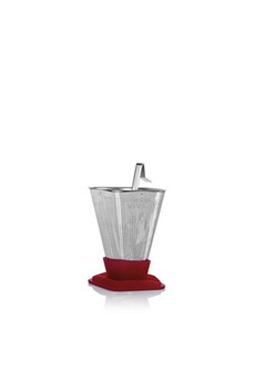 tasse et mugs viva scandinavia (v29125) passoire à thé infusion - rouge