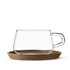 Viva Scandinavia Ella – Tasse à Thé & Soucoupe En Porcelaine 0.25L – Gris Élégant & Apaisant – Rituel Quotidien Chic