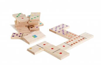 Loto mémo et domino GENERIQUE Bs toys jeu de dominos xl 15 cm