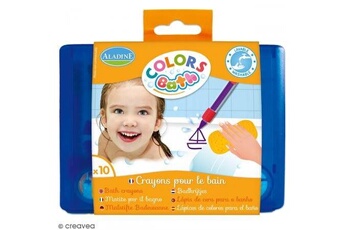 Autre jeux éducatifs et électroniques Aladine Crayons pour le bain - colors bath - 10 pcs