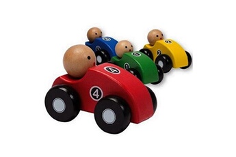 Circuit voitures Guizmax Voiture en bois joueco bois ecologique bebe enfant