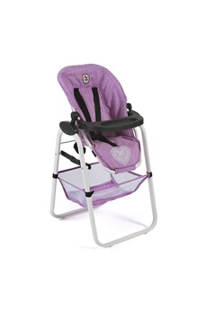 Poupée Bayer Chic 2000 Bayer chic 2000 655 35 - chaise haute pour poupées, mélange violet