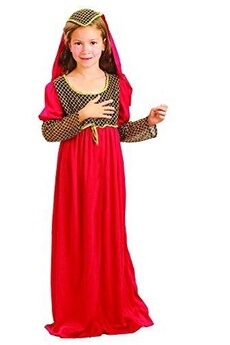 Déguisement enfant Rire Et Confetti Rire et confetti - fibmou034 - déguisement pour enfant - costume petite juliette rouge - fille - taille m