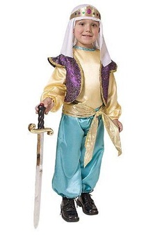 Déguisement enfant Dress Up America Dress up america - 551-m - costume de sultan - 8-10ans - taille 115-127cm