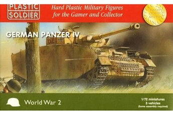 Peinture pour maquette The Plastic Soldier Company Facile à assembler panzer iv - 3 véhicules. (options pour pz.kpfw.iv ausf.f.1, pz.kpfw.iv ausf.f2, pz.kpfw.iv ausf.g et pz.kpfw.