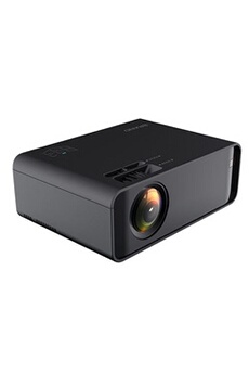 Vidéoprojecteur GENERIQUE Projecteur 4K 3D HD 1080P 12000 Lumens LED WIFI BT Home Cinema HDMI- Noir