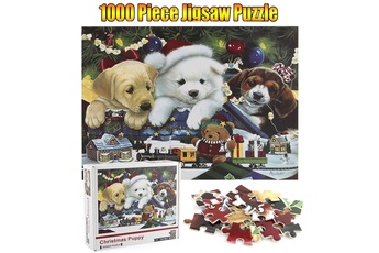 Autre jeux éducatifs et électroniques AUCUNE Puzzle de noël pour chiot 1000 pièces cadeau puzzle enfants adultes - blanc