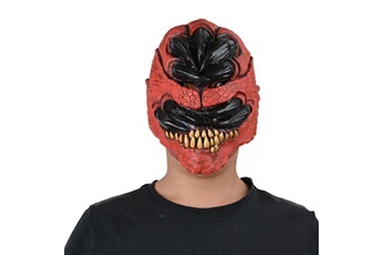 Masque de déguisement AUCUNE Masque halloween latex visage complet amusant chaud jouet - rouge