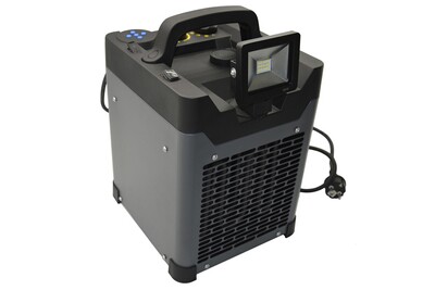 Radiateur électrique Warm Tech Chauffage d'atelier 3000w + bluetooth + éclairage led 10w - warm tech