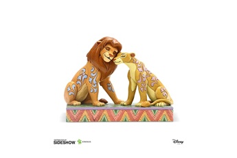 Figurine pour enfant Enesco Disney - statuette simba and nala snuggling by jim shore (le roi lion) 13 cm