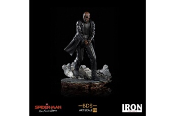 Figurine pour enfant Iron Studios Spider-man: far from home - statuette bds art scale deluxe 1/10 nick fury 20 cm