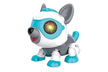 Autre jeux éducatifs et électroniques AUCUNE Le chiot intelligent de chien compagnie électronique robot bricolage répond au contrôle toucher des aboiements - bleu