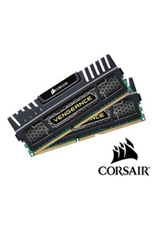 Mémoire RAM Corsair Mémoire Vengeance 16GB Kit (2x 8Go) DDR3 1600MHz 1.5V CL10 CMZ16GX3M2A1600C10 Bureau