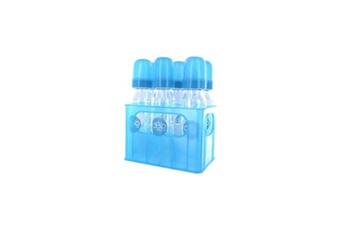 Biberon Dbb Remond Lot de 6 biberons en verre 240 ml + porte-biberons - turquoise translucide