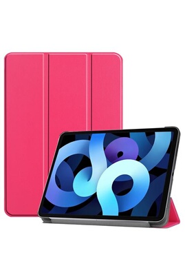 Etui coque Smartcover rose pour nouvel Apple iPad AIR 4 10,9 pouces 2020 /  iPad AIR 5 M1 2022 - Housse Pochette de protection New iPad Air 10.9 4eme