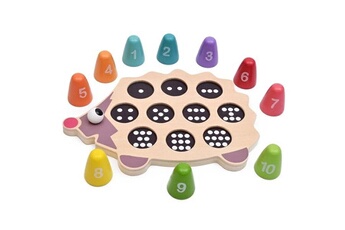 Autre jeu de plein air Totalcadeau Férisson pour apprendre les chiffres et les couleurs jeu montessori