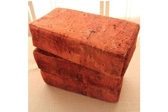 Autre jeu de plein air Totalcadeau Coussin en forme de brique rouge oreiller brique 25 cm rouge