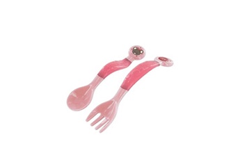 Autre accessoire repas bébé Dbb Remond Couvert flexible - rose