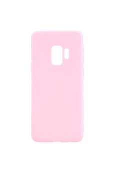Coque Silicone Pour Samsung S9 Couleur Rose Haute Protection