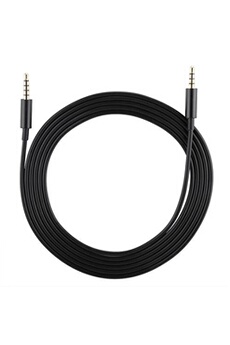 Câble et Connectique GENERIQUE Câble audio pour casque de jeu TPE 3.5 mm pour Logitech Astro A10 / A40 / A30 / A50 (sans réglage)