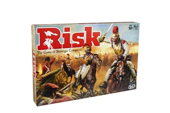 Jeu de stratégie Hasbro Risk - jeu de société risk classique - jeu de stratégie - english version
