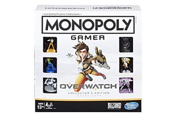Jeux classiques Monopoly Monopoly overwatch - collectionneur édition jeu de société - jeu de plateau - english version