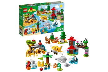 Lego Lego Lego -les animaux du monde duplo ma ville jeux de construction, 10907, multicolore