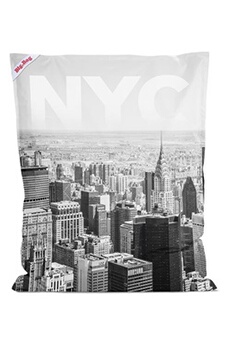 Pouf Sitting Point Coussin Géant The Big Bag Printed nyc