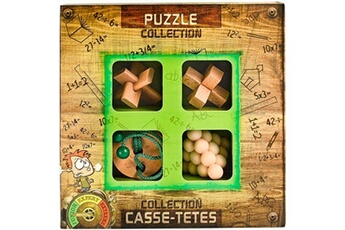 Puzzle 3D GENERIQUE Eureka 3d puzzle jeu d'énigmes junior wooden4 pièces vert