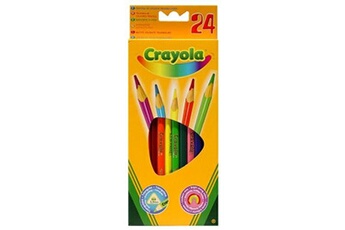 Peinture et dessin (OBS) Crayola Boite de 24 crayons de couleur crayola