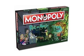 Jeux classiques Hasbro Hasbro monopoly rick & morty (en)