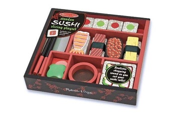 Autres jeux créatifs MELISSA & DOUG Melissa doug 12608 wooden sushi slicing playset