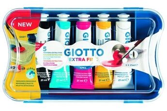 Peinture et dessin (OBS) GIOTTO'S Giotto boîte avec 5 tubes 21 ml gouache extrafine