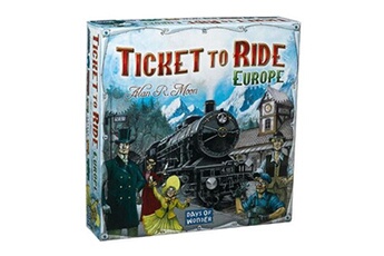 Jeu de stratégie Days Of Wonder Days of wonder - aventuriers du rail. Europe - ticket to ride europe (jeu de societe - version anglaise)