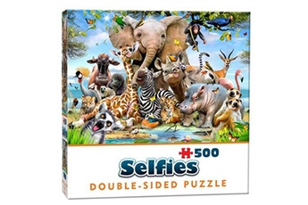 Jeux en famille Cheatwell Cheatwell games puzzle selfie double face sauvage
