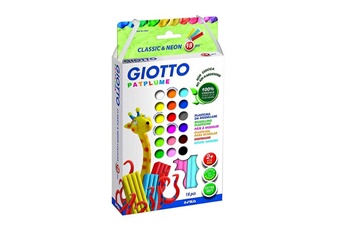 Pâte à modeler et bougie GIOTTO'S Giotto patplume boîte de 10 bâtons de pâte à modeler