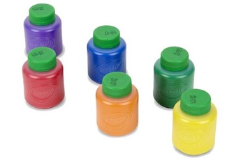 Autres jeux créatifs Crayola Crayola silly scents peinture lavable avec parfum junior 6 pièces