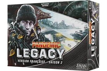 Jeux classiques Z-man Games Pandemic legacy - saison 2 noir