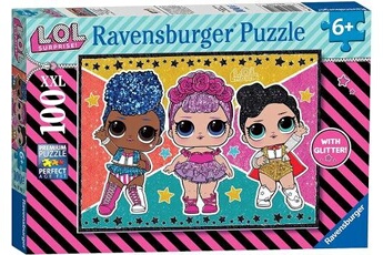 Puzzle Ravensburger Ravensburger 12881 stars & sternchen lol surprise à paillettes multicolore taille unique