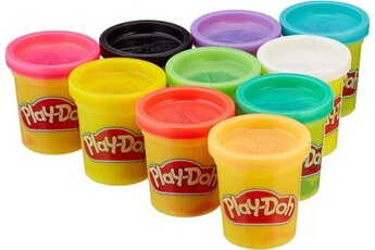 Pâte à modeler Play-doh Play-doh - 10 pots de pate a modeler - couleurs multiples - 53 g chacun