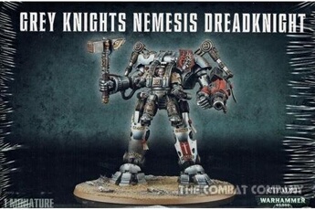 Figurine de collection Games Workshop Warhammer 40k - grey knights nemesis dreadknight