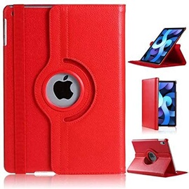 Housse Tablette XEPTIO Etui pochette rotatif 360 degrés rouge pour