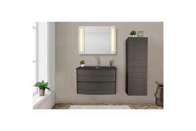 Meuble Salle De Bain Mob In Meuble Salle De Bain Taupe 80 Cm Avec Vasque Resine Noire Tiga Darty Meuble Salle De Bain Mob In Meuble Salle De Bain Taupe 80 Cm Avec Vasque Resine Noire Tiga Darty