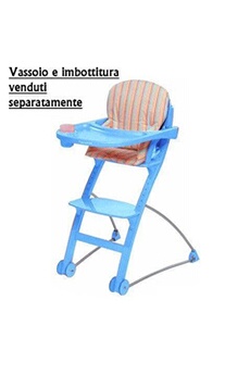 Chaises hautes et réhausseurs bébé Foppapedretti Foppapedretti chaise haute lu-lu bleu