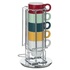 Rack 6 tasses Colorama - Multicolore - 5cl | , créateur d'intérieur Rack 6 tasses Colorama - Multicolore - 5cl | , créateur d'intérieur