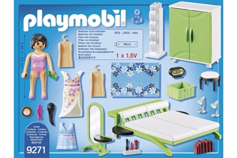 Figurine de collection PLAYMOBIL Playmobil- chambre avec espace maquillage, 9271